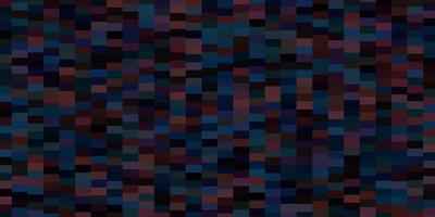 Dark Blue, Red vector backdrop with rectangles.