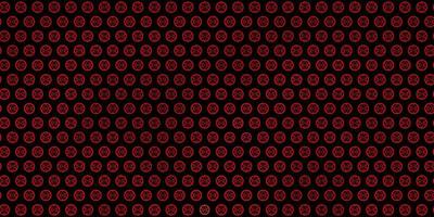 Dark Pink, Red vector pattern with magic elements.