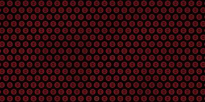 Dark Pink, Red vector pattern with magic elements.