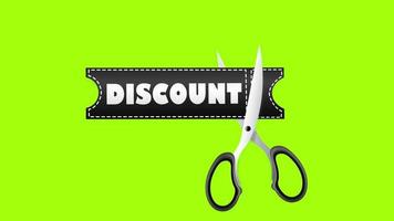 Discount coupon, suitable for business video
