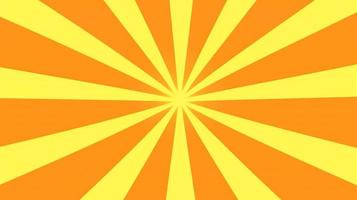 Yellow and Orange Sunburst Background photo