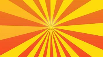 Yellow and Orange Sunburst Background photo