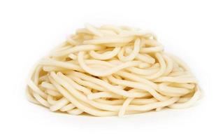 ramen or soba noodles isolated on white background. egg ramen or soba noodles isolated on white background. fresh ramen or soba noodles isolated on white background photo
