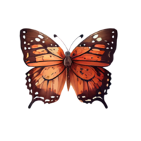 acuarela mariposa . ai generado png