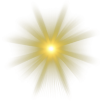 luce stellare raggiante effetto png