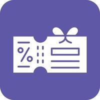 Voucher Vector Icon Design