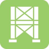 Scaffolding Vector Icon Design