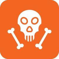 Jolly Roger Vector Icon Design