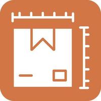 Parcel Size Vector Icon Design