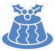Pudding Vector Icon Design
