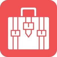 Suitcase Icon Vetor Style vector