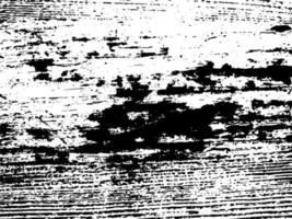 Grunge natural wood monochrome texture. Abstract wooden surface overlay background in black and white. Vector illustration