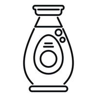 Cooking soy sauce icon outline vector. Japan food vector