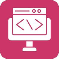 Web Development Vector Icon Design