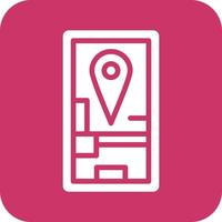 Mobile GPS Vector Icon Design