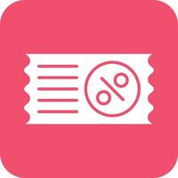 Voucher Icon Vetor Style vector