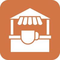 Tea Stall Icon Vetor Style vector