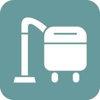 Vacuum Cleaner Vector Icon Design