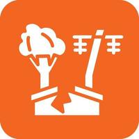 Natural Disaster Vector Icon Design