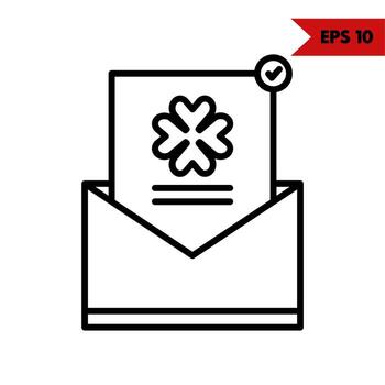 note line icon vector