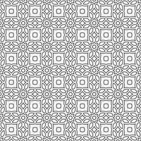 vector coloring geometric flower shapes and pattern background