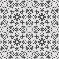 vector coloring geometric flower shapes and pattern background