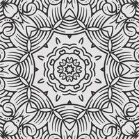 vector coloring geometric flower shapes and pattern background