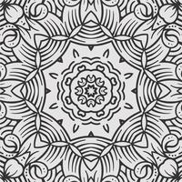 vector coloring geometric flower shapes and pattern background