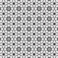 vector coloring geometric flower shapes and pattern background