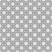 vector coloring geometric flower shapes and pattern background
