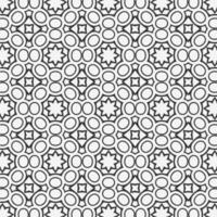 vector coloring geometric flower shapes and pattern background