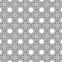 vector coloring geometric flower shapes and pattern background