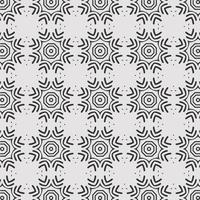 vector coloring geometric flower shapes and pattern background