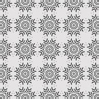 vector coloring geometric flower shapes and pattern background