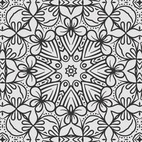 vector coloring geometric flower shapes and pattern background