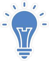 Idea Icon Vetor Style vector