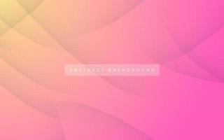 abstract pink gradient color with halftone dots decoration background. eps10 vector