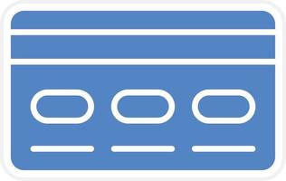 Debit Card Vector Icon Design