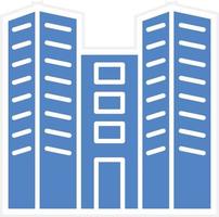 Office Building Vector Icon Design