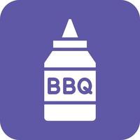 Bbq Sauce Vector Icon Design