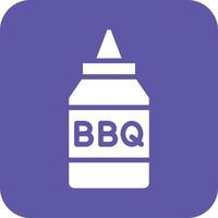 Bbq Sauce Vector Icon Design