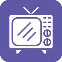 televisión icono vetor estilo vector