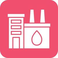 Water Factory Vector Icon Design