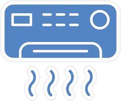 Air Conditioner Vector Icon Design