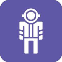 Astronaut Suit Vector Icon Design