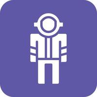 Astronaut Suit Vector Icon Design