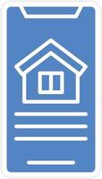 House App Icon Vetor Style vector