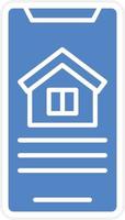 House App Icon Vetor Style vector