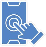 Touch Screen Vector Icon Design