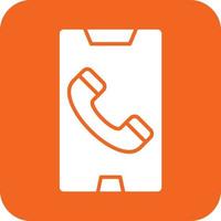 Mobile Call Vector Icon Design